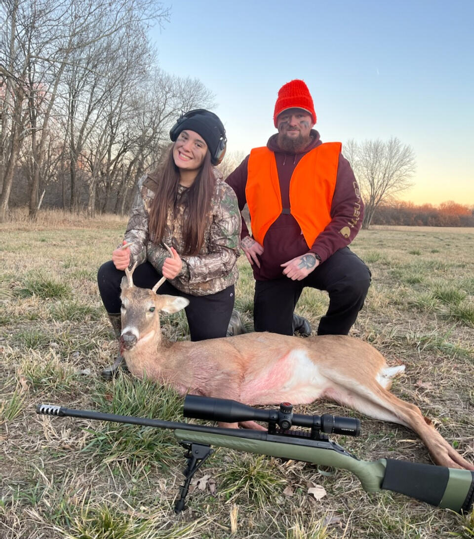 Marandas First Deer Buck